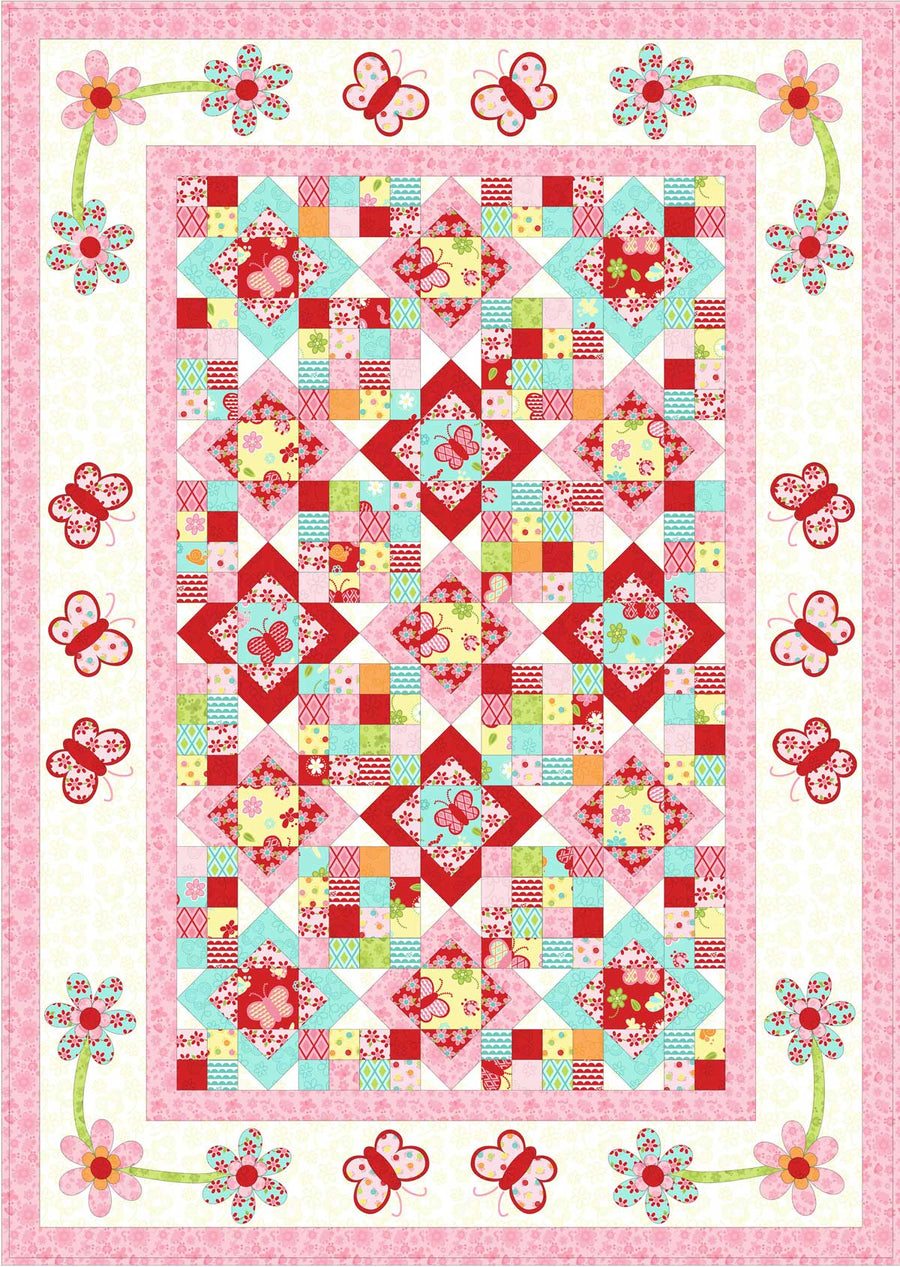 Blossom Like a Butterfly: Digital Downloadable Pattern