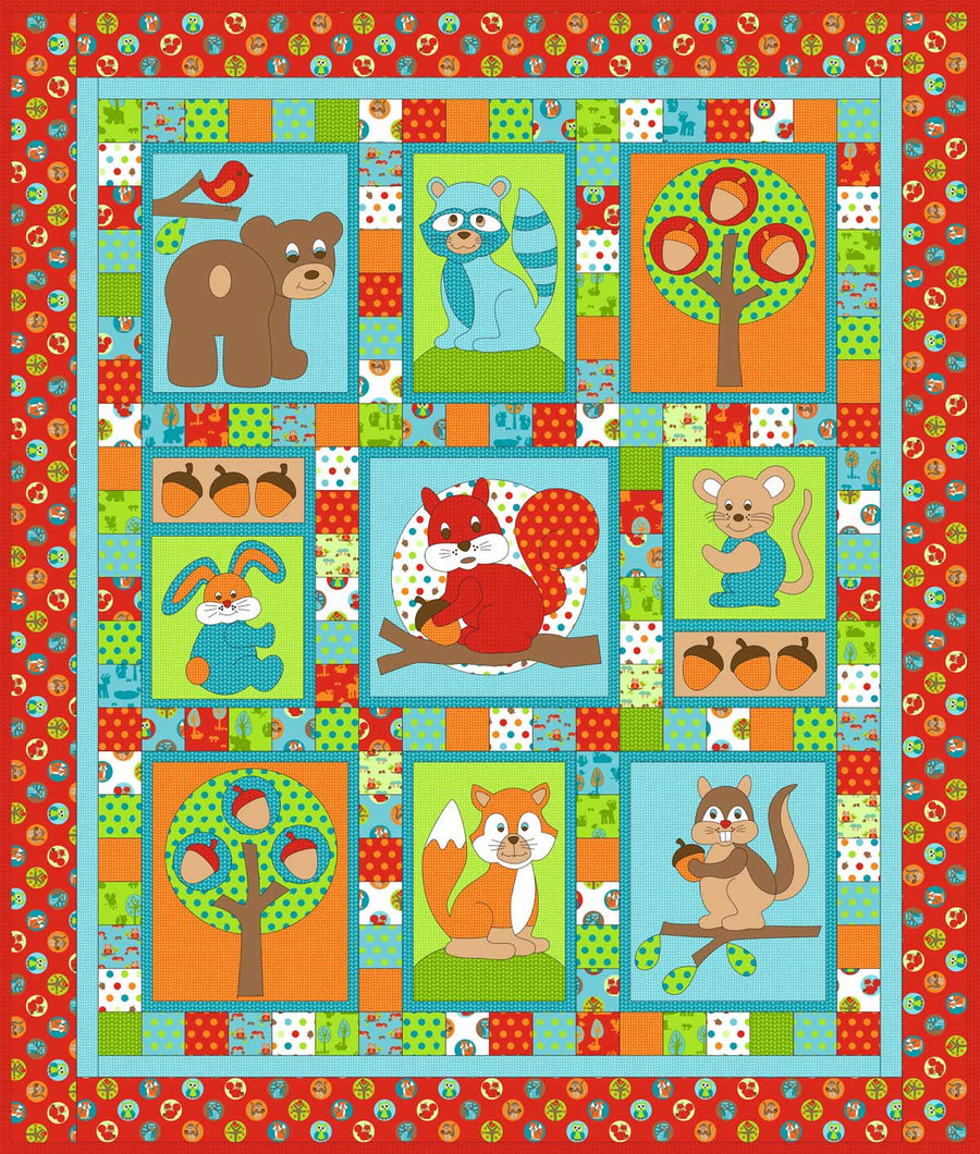 Woodland Critters Pattern