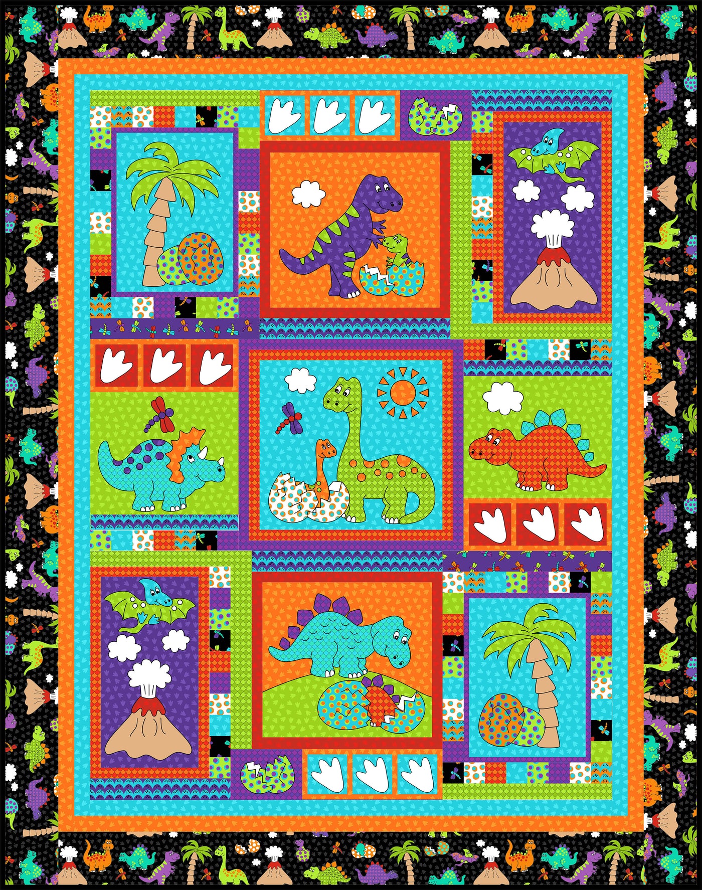 Dinoland Pattern