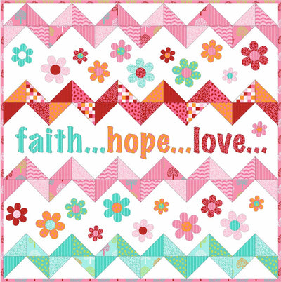 Faith Hope Love:  Digital Downloadable pattern