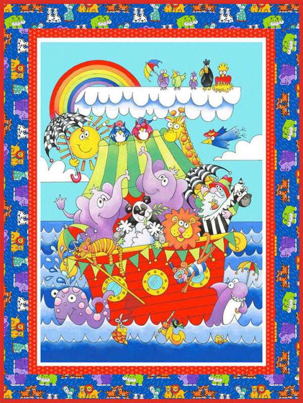 Noah panel Quilt QLT088P