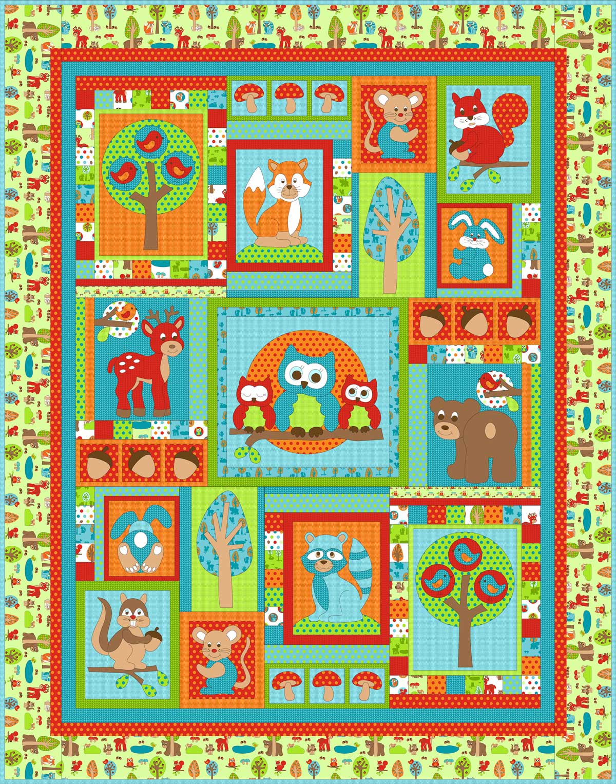 Woodland Park Pattern QLT051
